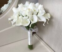   دسته گل عروس کد027