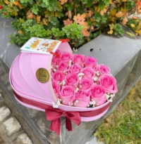  باکس گل  نوزادکد329