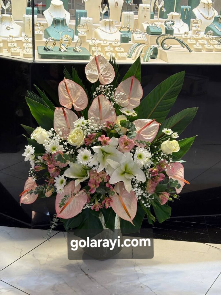 جام گل برای افتتاحیه ی طلافروشی کد ۳۷۲