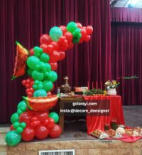 بادکنک آرایی تم یلدا استیج تهران سینما ۹ دی کد ۶۱۵