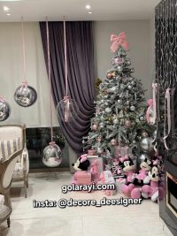 بادکنک آرایی تم کریسمس کد 481